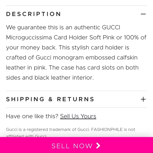Gucci Microguccisma cardholder - Picture 11 of 11